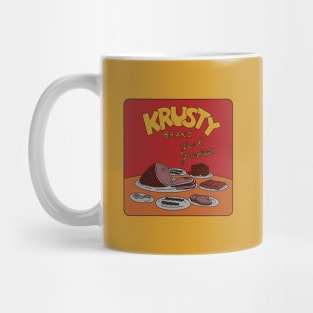 Krusty Brand Pork Products on Table Mug